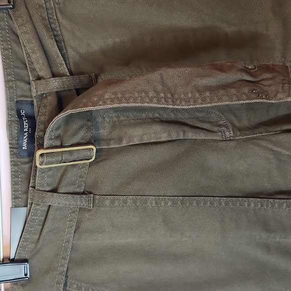 BANANA REPUBLIC Women’s 2 Tapered Ankle Utility Cargo Surplus Pants, size 6P - Picture 2 of 16
